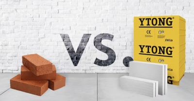 Ytong vs. tehla, alebo z čoho stavať?